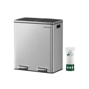 🔥Oferta para nuevos usuarios 🔥Cubo de basura de acero inoxidable